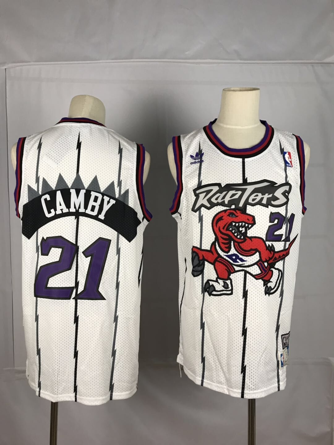 2019 Men Toronto Raptors #21 Camby white NBA Nike Jerseys->toronto raptors->NBA Jersey
